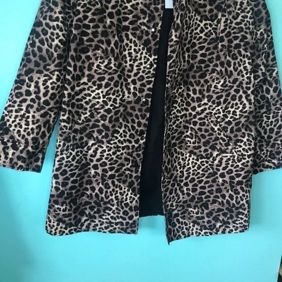 Spiritual Gangster Cheetah Dope Soul Coach Jacket Mobwife - Picture 4 of 5